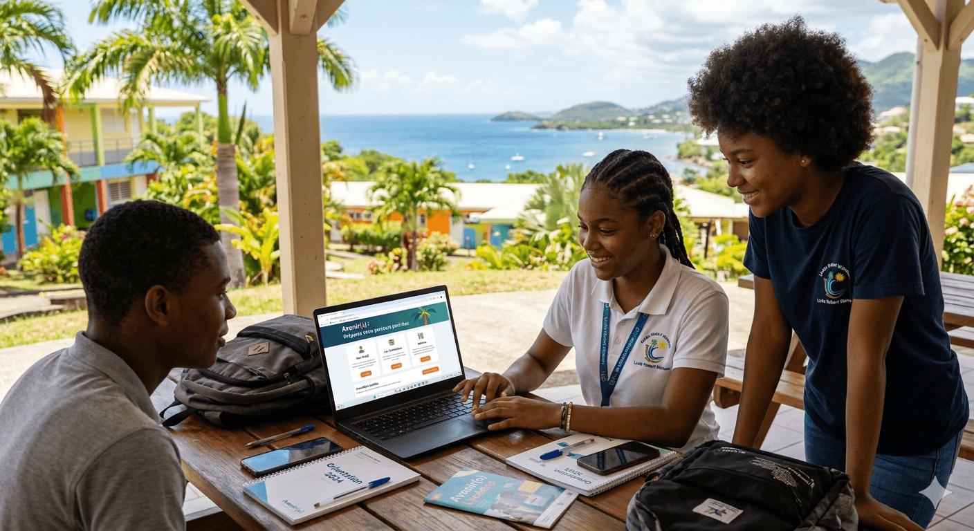 La plateforme Avenir(s) : ce que les lycéens des Antilles doivent savoir